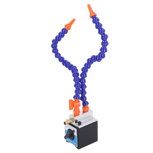 Einstellbare Magnetische Basis mit 2 Flexiblen Kühlmittelschläuchen für den Ölinjektor G1/4 in G1/2 -Out, Universelle Kompatibilität für & Kalibrierung