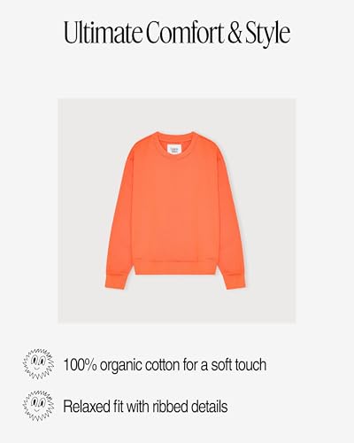 mens Weekend Boxy Fit Crewneck Sweatshirt4