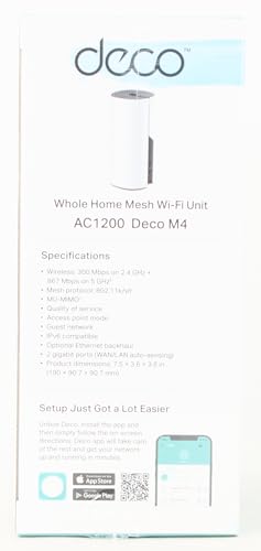 ROTEADOR TP-LINK DECO M4 MESH GIGABIT DUAL-BAND AC1200