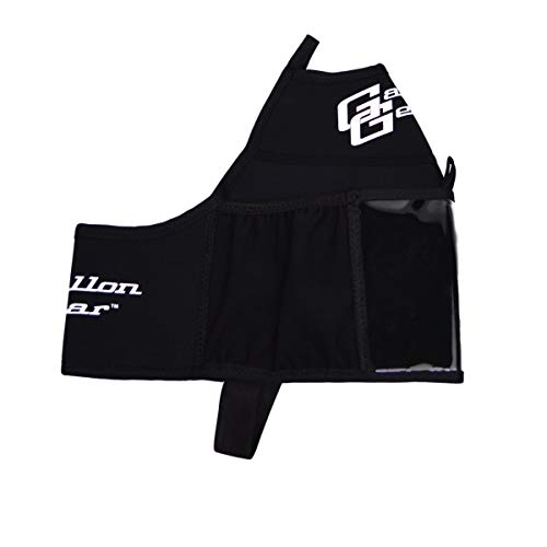 Gallon Gear Black with White Logo Fitness Hydration Cover