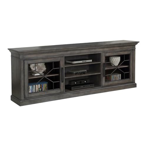 Parker-House-Sundance-92-Traditional-Wood-TV-Console-in-Smokey-Brown Parker House Sundance 92 Traditional Wood TV Console in Smokey Brown
