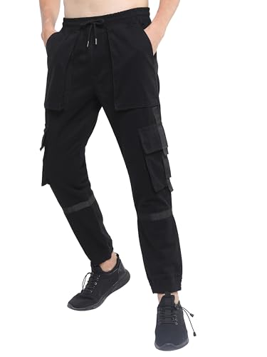 Image of Ketch Men's Mid Rise Regular Fit Jogger Trouser