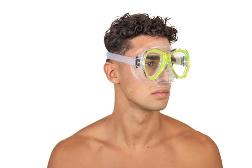 Masque de plongée SEAC Elba en silicone jaune - Modèle 0750041001360A - 7
