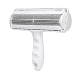PARENCE. Wiederverwendbare Haarrolle – Entfernt Tierhaare, Haare und Pollen – Leicht zu reinigen von Kleidung, Sofas und Stoffen – Weiß