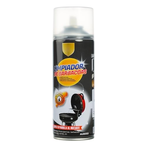 Etrexonline Spray Limpiador Profesional para Parrilla, Horno y Barbacoa - Eliminador Potente de Grasa y Suciedad Incrustada - Seguro para Contacto Alimentario - 400ml, 1 Unidad