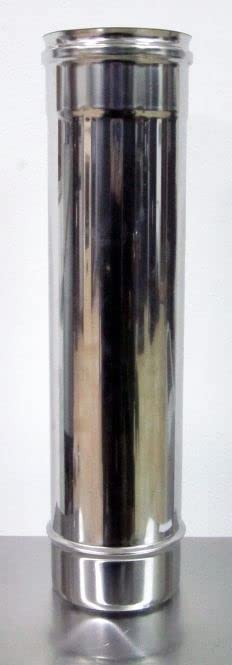 Tubo de humo inoxidable 304-100 cm – Diámetro 300 mm