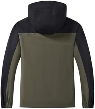 Huayuzh Softshelljas voor Heren, Winterjas, Waterdicht, Winddicht, Warm, Fleece Gevuld, Regenjas, Wandelen, Camping, XXL
