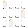 Shop LAV 12x 510ml Clear Empire Highball Glasses – Tall Tumblers for Water, Gin, Juice & Cocktails – LAV