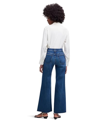 Madewell Womens Palazzo Stretch Wide Leg in Pelion Wash Pelion Wash 30x29
