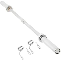 Barra Olimpica 180Cm Barra olímpica de acero de 180 cm