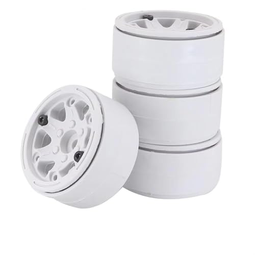 RC�z�C�[���n�u For Axial For Traxxas For Tamiya For Trx4 For Trx6 For Scx10 Cc01 D90 1:10 4�� �v���X�`�b�N 1.9�C���` �r�[�h���b�N�z�C�[������ RC�N���[���[ RGT�n�u 