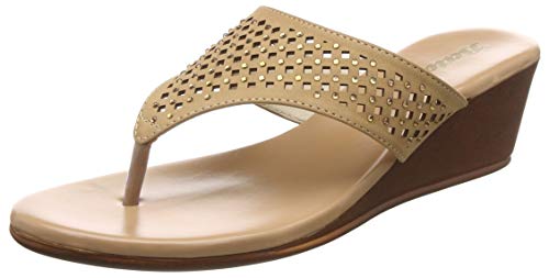 BATA Womens Flex Wedge Thong Beige Ballet Flats-5 Kids UK (7718109) (B07N6RRZ54) Amazon Price History, Amazon Price Tracker