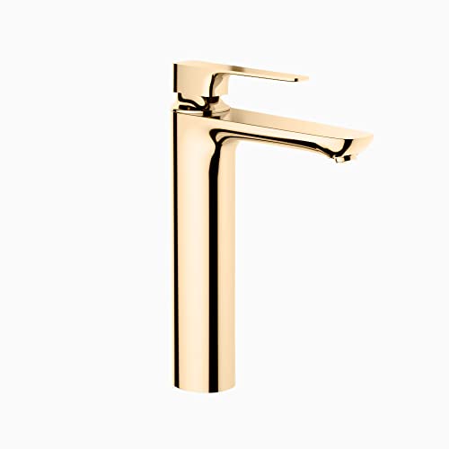 KOHLER ALEO+ Tall Basin Mixer in French Gold Finish