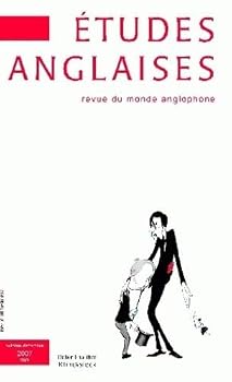 Paperback Etudes Anglaises - N4/2007: Numero Special Capes-Agregation Anglais [French] Book