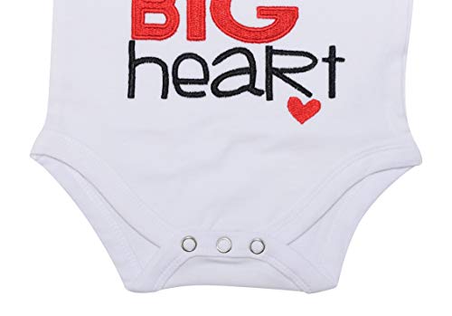 Image of Baby Boys Girls 2pc Outfit Set Short Sleeve Bodysuit with Pants