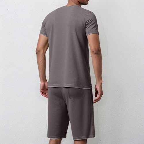 T-shirt de course gaufré respirant et ample pour le sport extérieur - 5