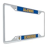 Desert Cactus University of California Riverside Car Accessories Metal License Plate Frame and Tag Holder for Front or Rear of Car (Alumni)