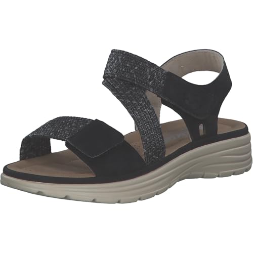 Rieker V8574 sandales compensées femme soulagent les pieds sensibles en marche