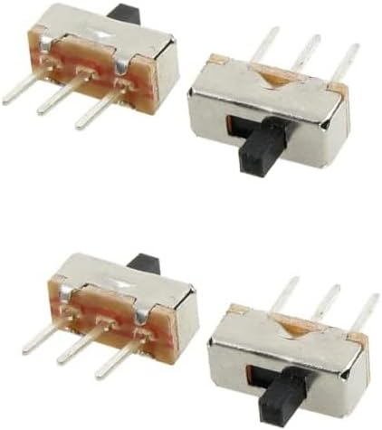 SS-12D00 Mini SPDT Slide Switch Vertical - PCB Mountable - Pack Of 4