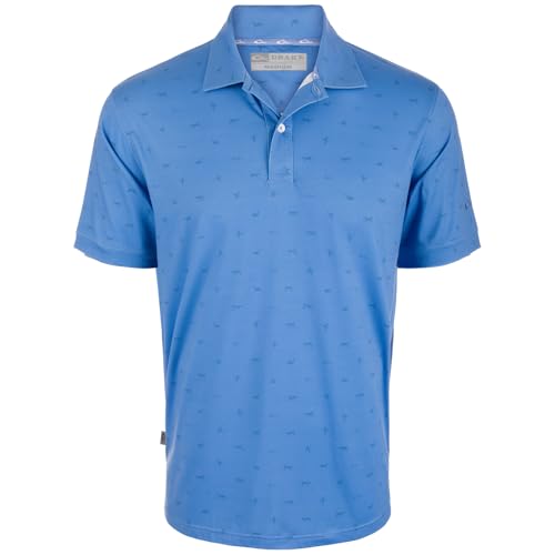 Drake Performance Print Polo Shirt