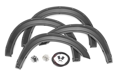 Rough Country Pocket Fender Flares for 2010-2018 Ram 2500/3500 - F-D21011A by Rough Country - Used condition - US$138.58