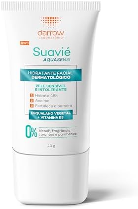 Darrow Suavié Aquasensi Hidratante Facial Pele Sensível 40g