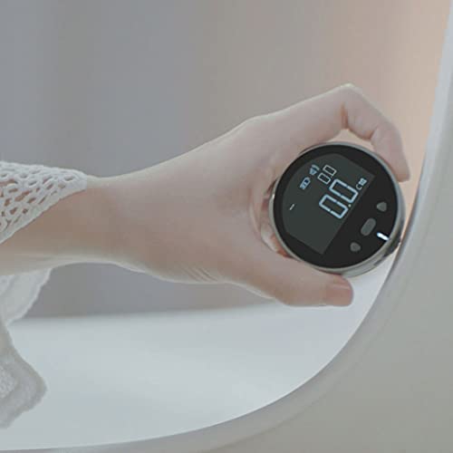 Mètre ruban électronique digital USB LCD noir pour mesure de précision - 7