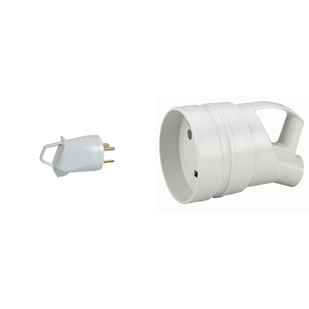 LEGRAND - Fiche 2P+T 20A 400V~ - avec anneau - vrac avec Prolongateur 2P+T 20A 400V~ - avec anneau