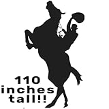 SP12465 Cowboy Horse Silhouette Western Yellowstone 1883 Cardboard Cutout Standee Standup