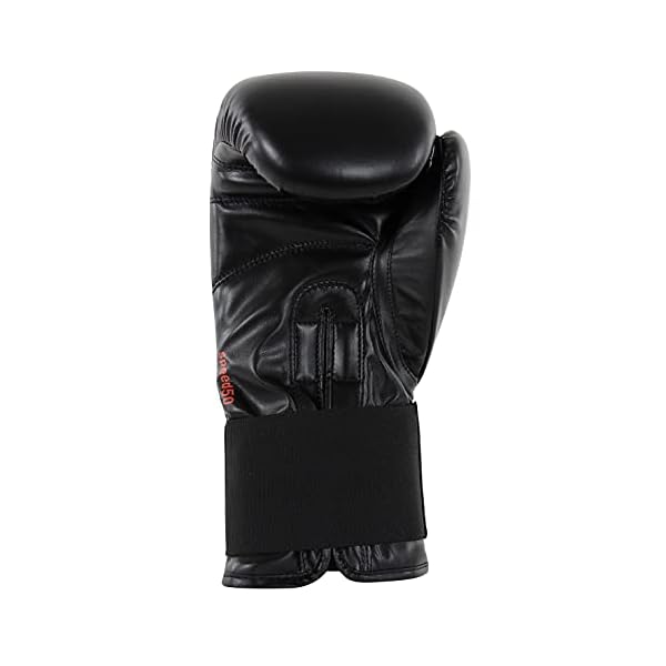 adidas-Boxing-Gloves-Speed-50-Boxing-Kickboxing-Boxing-Gloves-WomenBoxing-Gloves-for-Men-Boxing-Equipment adidas Boxing Gloves - Speed 50 - Gloves for Boxing & Kickboxing - Boxing Gloves Women -Boxing Gloves for Men - Boxing Equipment - Sparring Gloves (Black/RED, 14 oz)