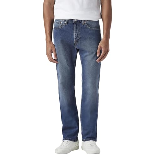Image of Levi's Men's 505 Straight Fit Mid Rise Jeans