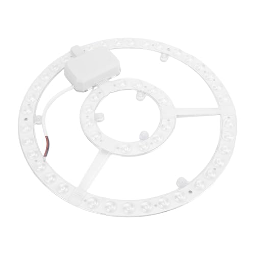 Tablero de luz de techo LED Qcwwy soluciona la falta de brillo en ventiladores antiguos de 48W