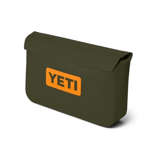 Image of YETI Sidekick Dry 3L Gear Case, Olive /King Crab Orange