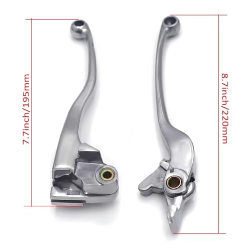 Palancas de embrague con tacto regulable para cilindro maestro Kawasaki 3