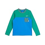  Finkid Longsleeve Shirt Puomi Pepper Green Blue Gr. 90 100