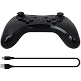 USonline911 Bluetooth Wireless Controller Pro Game Controller Gamepad for Nintendo Wii U, with USB Charging Cable