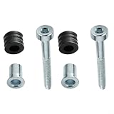 Wodsty 2 set di viti per maniglia del freno a catena per MS660 044 046 361 Bulloni e manicotti in metallo ad alta resistenza per un funzionamento sicuro