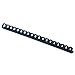 Fellowes Plastic Comb Binding Spines, 1/2 Inch Diameter, Navy, 90 Sheets, 100 Pack (52501)