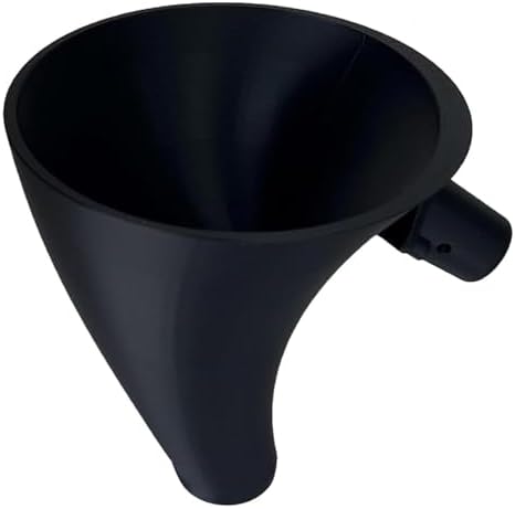 Flour Funnel for Kitchen Aid Mixer, Plastic Powder Funnel Stand Mixer Attachment with Easy-Pour Funnels Attachment for 5-Quart Tilt-Head Stand Mixers