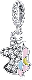 Teleye XNTBX Bracelet Charm Bead Pony DIY Charm 925 Sterling Silver Fits Pandora Bracelet Necklace, European Charms Bracelet (SCX123)
