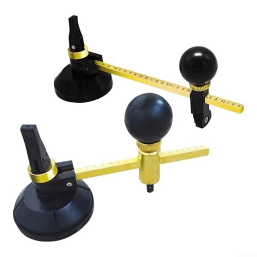 Easy to Use Circular Glass Cutter with Clear Scale and Stable Suction Cup for Accurate Results (300mm)