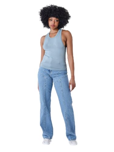 Débardeur américain bleu vert Project X Paris XS : haut streetwear d'été