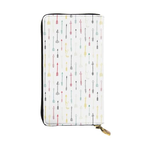 Portefeuille vintage fait main au design bohème noir haut de gamme
