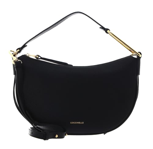 Bolso bandolera COCCINELLE Priscilla de piel de hombro negro original