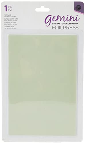Gemini Foilpress plaque supérieure transparente pour dorure nette - 2