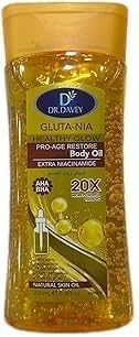 DR.DAVEY GLUTA-NIA Pro-Age Restore Body Oil Extra Niacinamide, 200ml, 48-Hour Moisture,