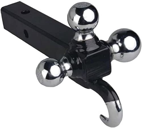 Triple Ball Hitch Mount w/Hook
