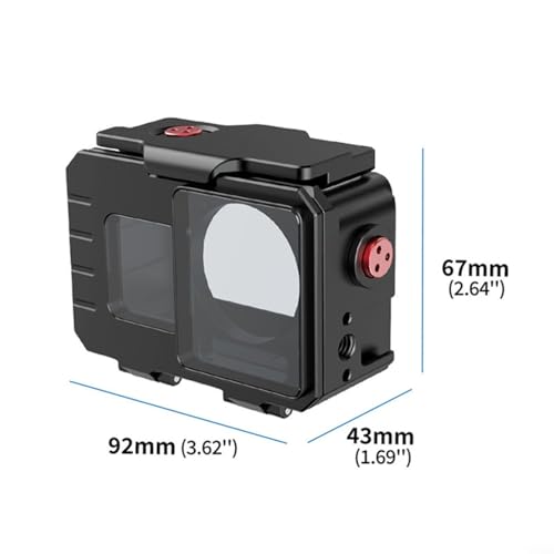 Boîtier de plongée en métal pour DJI Action 5 Pro étanche 80m - 2