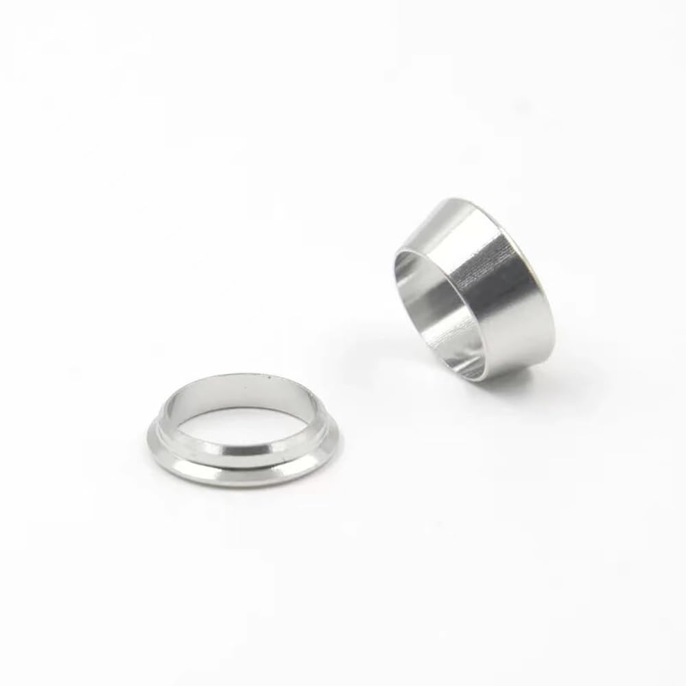 Kit 5 Ferrule Compress. SS316 per Lab | Tenuta, resist. usura, anti-puls., senza attrezzi, affidabile, ampia compat(12 mm)
