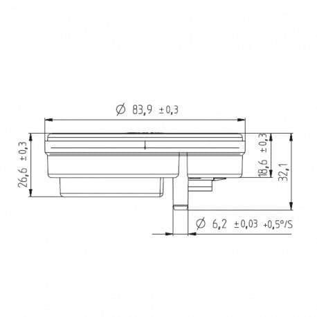 Ricambistufeapellet Transductor de presión HUBA TDPUP3-8M
